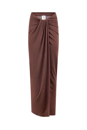 Gonna midi Anja marrone THE ANDAMANE | TM190321ATJP142DARKBROWN